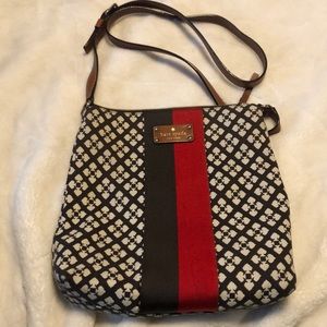 Kate Spade Crossbody - brown & red 😍